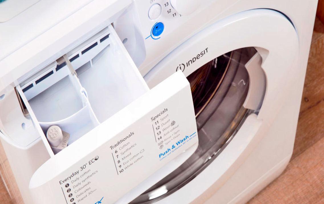 Sabes dónde van el suavizante y el detergente en la lavadora?
