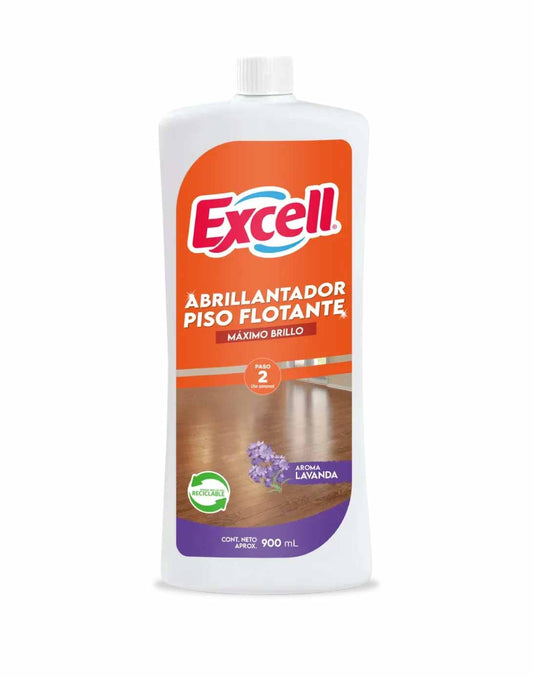 Excell Abrillantador piso flotante lavanda 900 cc