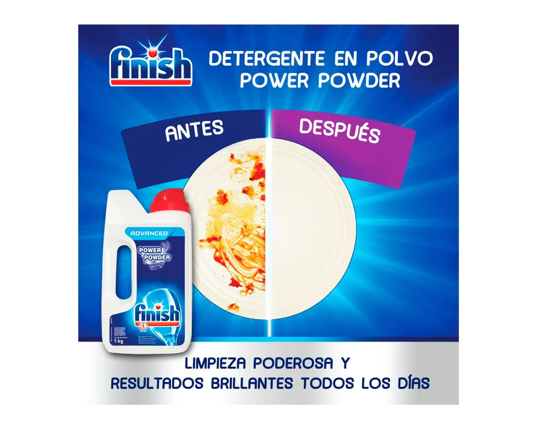 Finish Lavavajilla en Polvo 6 x 1 kg