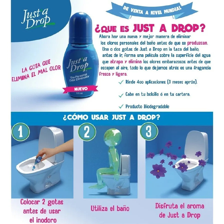 Just a Drop Aromatizador WC 15 cc