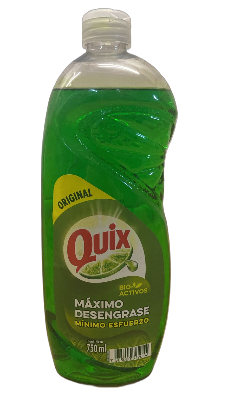 Quix Lavaloza concentrado limón 2 x 750 cc
