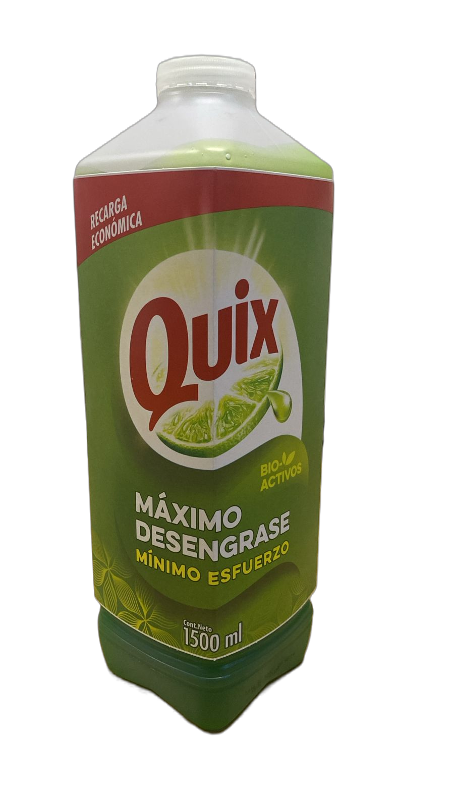 Quix Lavaloza concentrado limón recarga 3 x 1500 cc