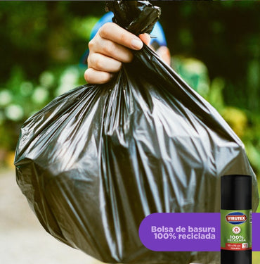 Virutex Bolsa de Basura Pequeña 50 x 70 cm 10 unid
