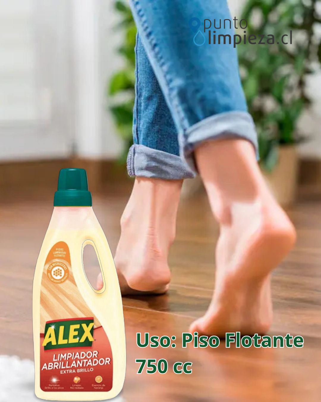Alex Abrillantador Extra Brillo Flotante uso semanal 750 cc