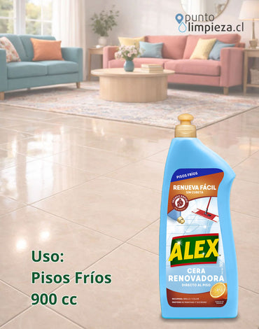 Alex Cera Incolora Renovadora Pisos Frios 900 cc