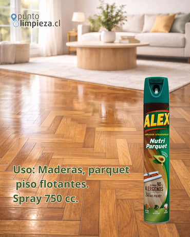 Alex Limpiador Atrapapolvo Parquet 750 cc