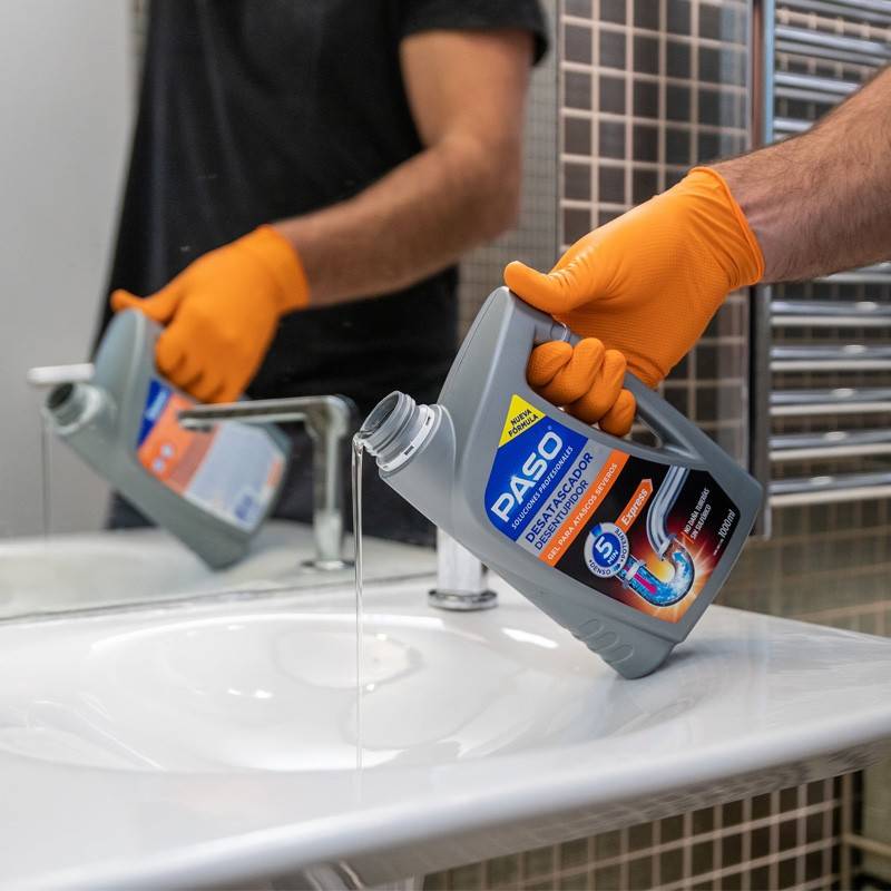 Paso Desatascador Gel Atascos Severos 6 x 1 L