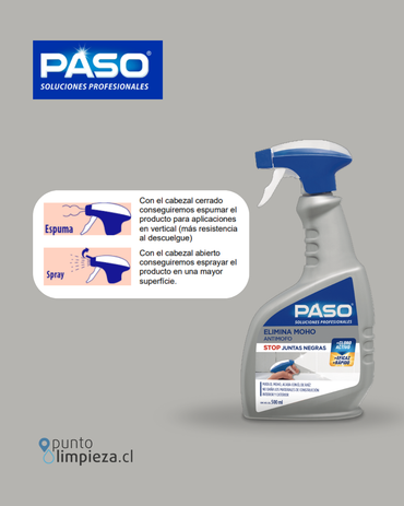Paso Limpiador de Moho 2 x 500 cc