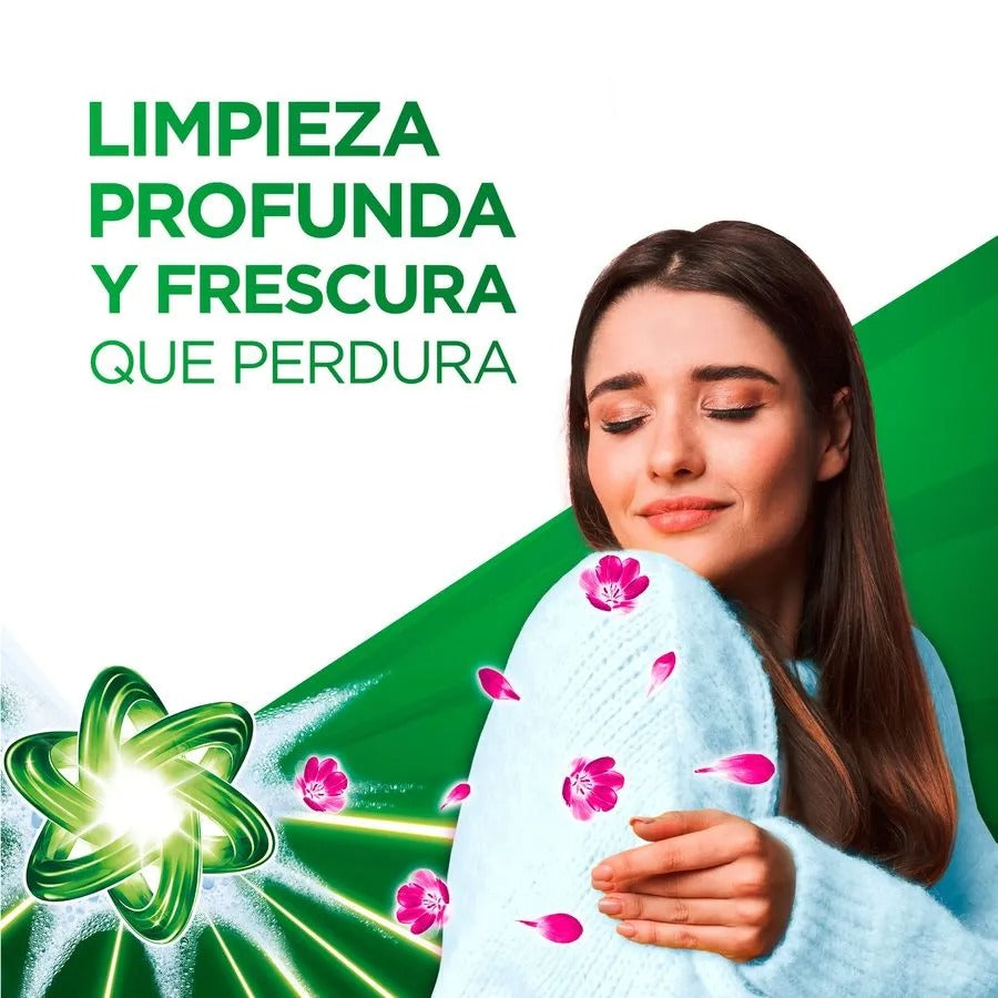 Ariel Detergente en polvo + Toque Downy 9,8 kg
