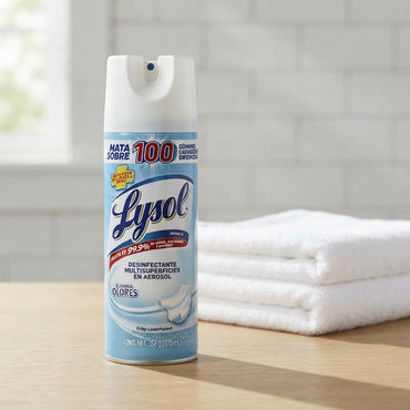 Lysol Desinfectante de ambiente y superficie linen 354 gr