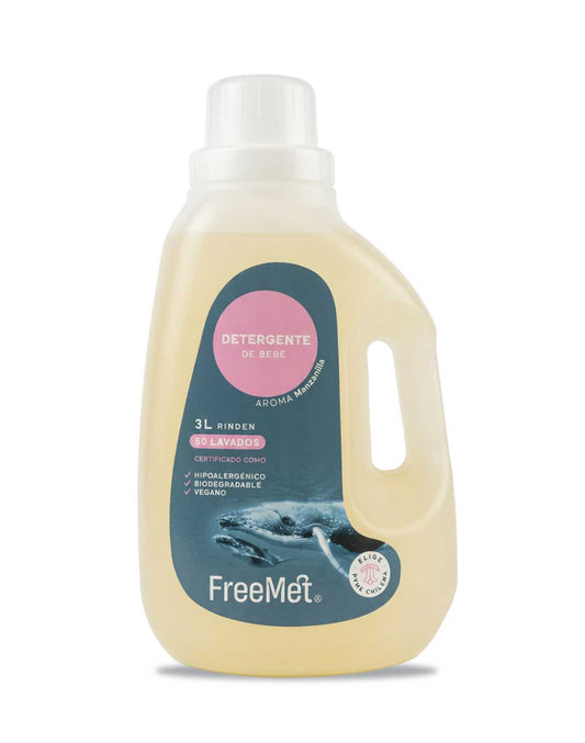 Freemet Detergente liquido concentrado Bebe 3 L
