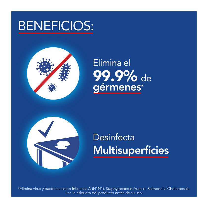 Lysol Limpia pisos Manzana Verde 1800 cc