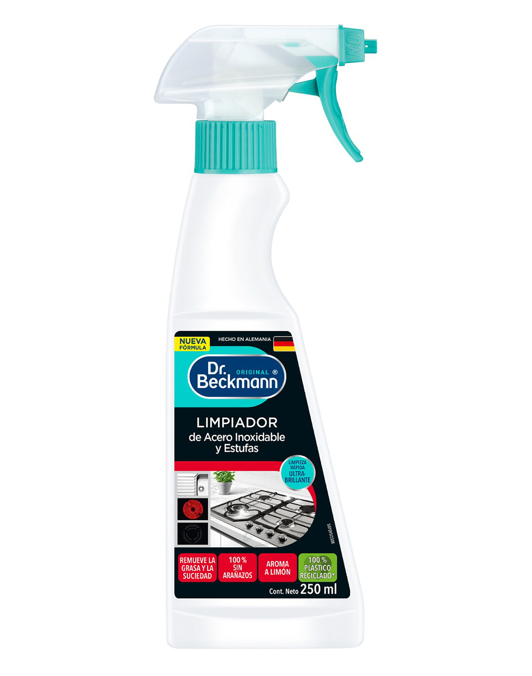 Dr. Beckmann Limpiador de Acero Inoxidable 250 cc
