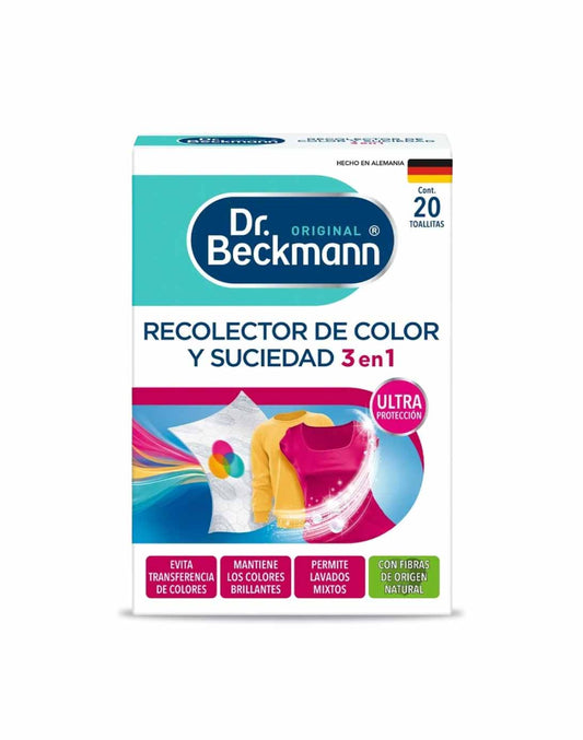 Dr. Beckmann Recolector de color y suciedad 20 unid