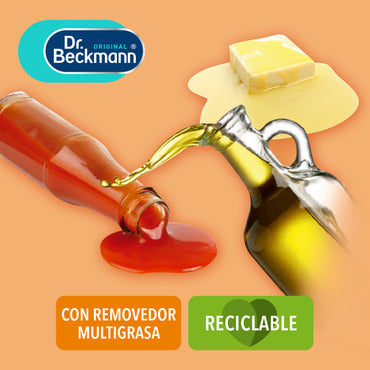 Dr. Beckmann El Mago Quitamanchas Grasas y Salsas 3 x 50 cc