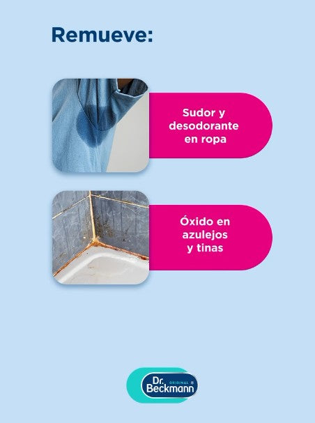 Dr. Beckmann El Mago Quitamanchas Desodorante y Oxido 50 cc