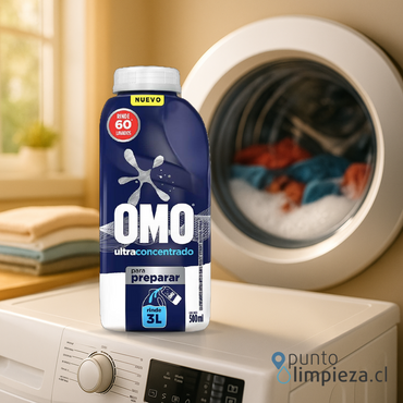 Omo Detergente Líquido Para Diluir 500 cc