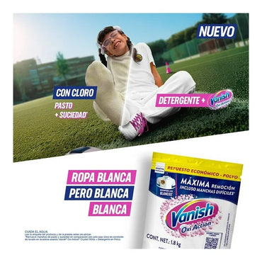 Vanish Quitamanchas ropa blanca polvo 850 gr