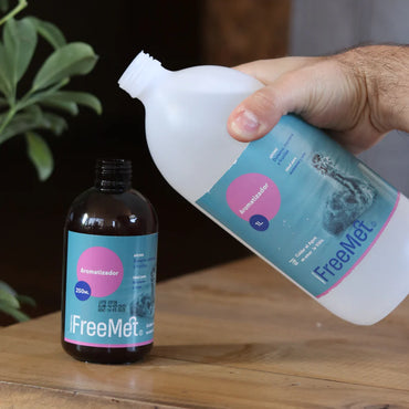 Freemet Recarga Aromatizador de ambiente y telas Maracuya-Hierbas 1 L