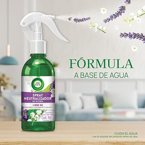 AirWick Spray Neutralizador Lavanda y Lirios del Valle 237 cc