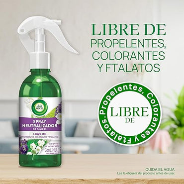 AirWick Spray Neutralizador Lavanda y Lirios del Valle 237 cc