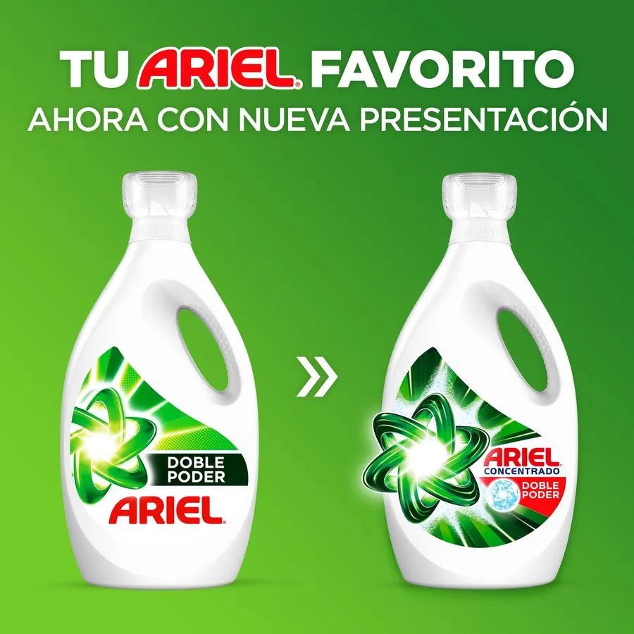Ariel Power Liquid Detergente liquido concentrado 1,8 L
