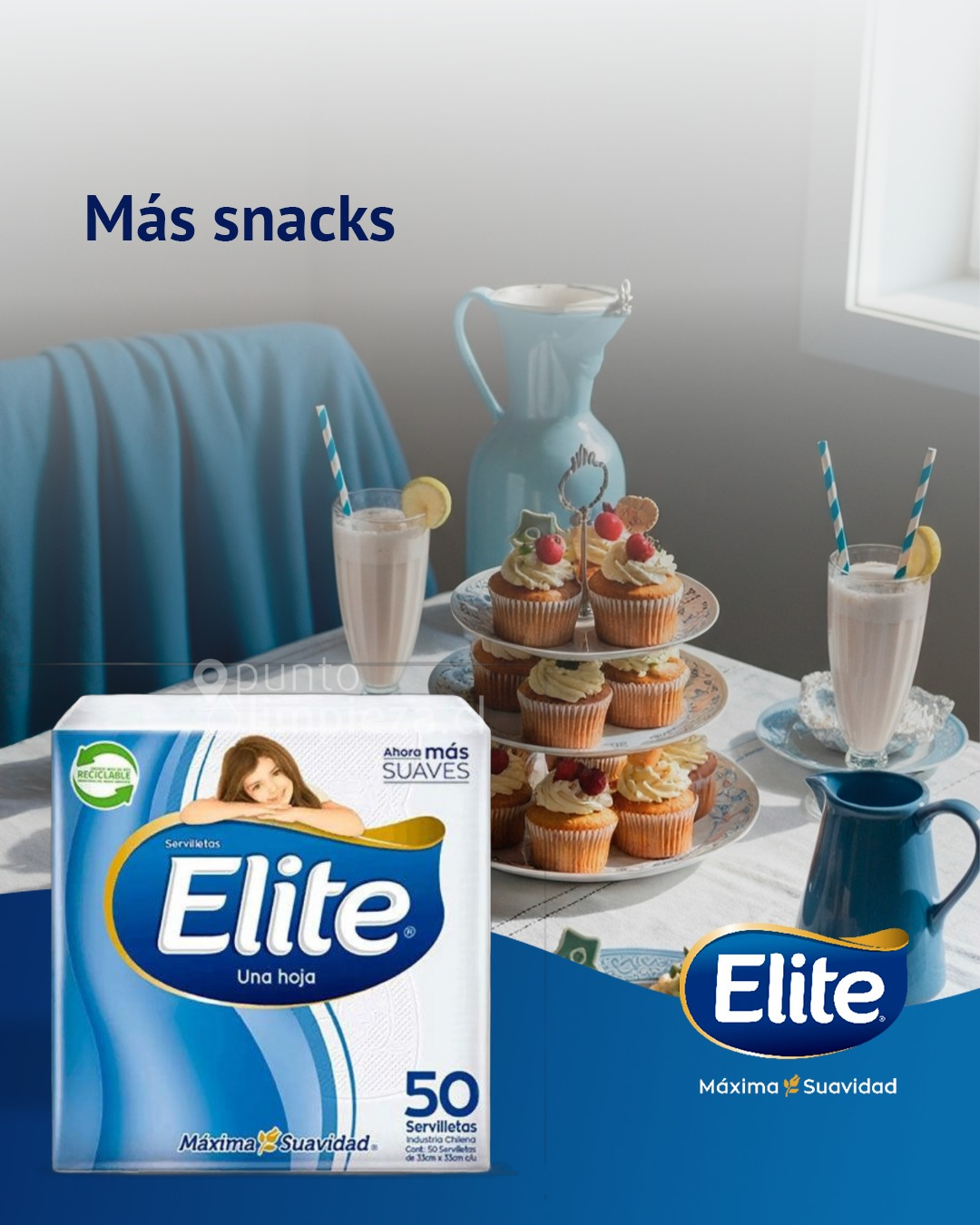 Elite Servilleta Mesa 6 x 50 unid