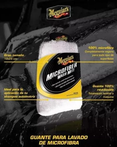 Meguiar's Guante Lavado Microfibra Ultra Plush 1 unid