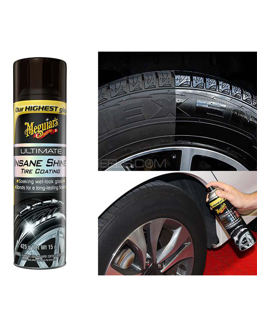 Meguiar's Ultimate Insane Shine Tire Coating 425 gr
