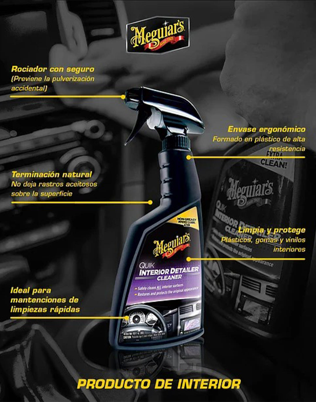 Meguiar's Quik Detailer Interior 473 cc