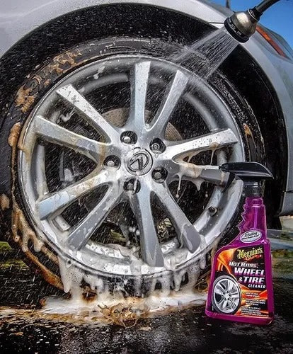 Meguiar's Limpiador Llantas y Neumáticos Hot Rims 710 cc