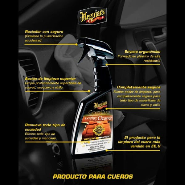 Meguiar's Limpiador Cuero Gold Class 450 cc