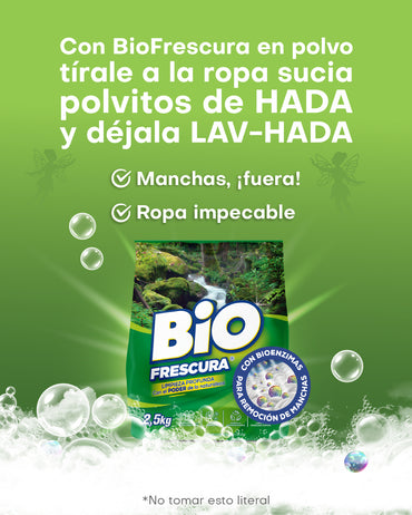 Bio Frescura Detergente Matic en polvo 2,5 kg