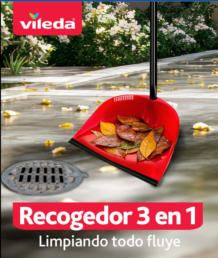 Vileda Pala con Mango 3 en 1 1 unid