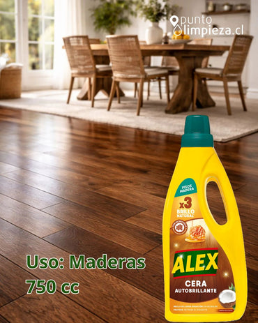 Alex Cera Autobrillante Madera - Brillo Espejo 750 cc