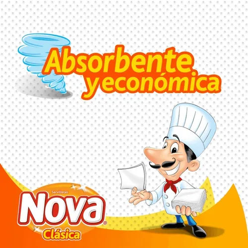 Nova Servilleta Cóctel 150 unid