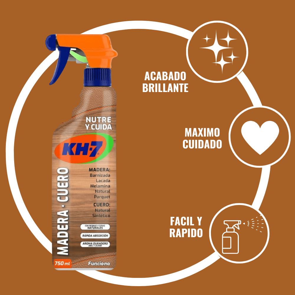 KH-7 Madera y Cuero 3 x 750 cc