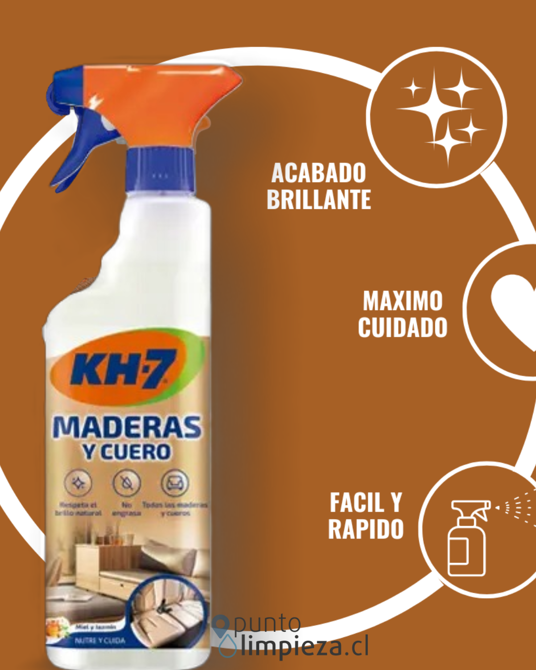 KH-7 Madera y Cuero 750 cc