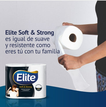 Elite Papel Higienico Triple Hoja Soft & Strong 40 metros 1 MANGA