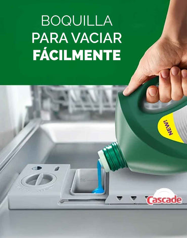 Cascade Detergente Lavavajilla Complete Gel 2,12 kg