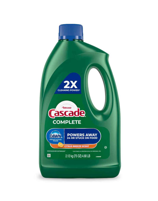 Cascade Detergente Lavavajilla Complete Gel 2,12 kg