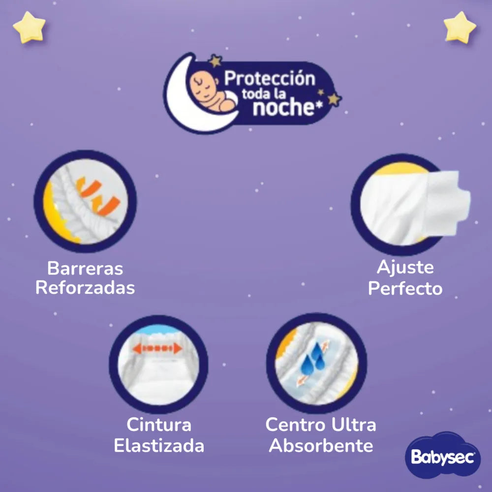 Babysec Pañales Bebé Premium M 20 unid