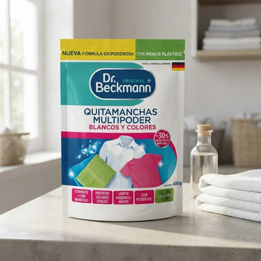 Dr. Beckmann Quitamanchas multipoder blancos y colores 400 g