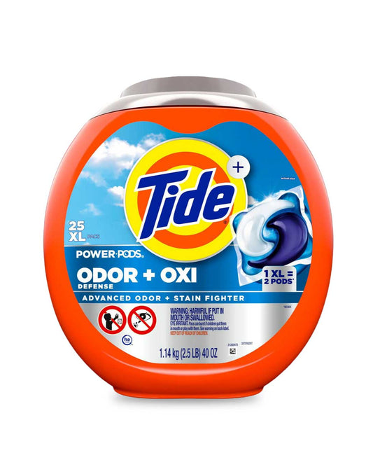 Tide Pods Ultra OXI Detergente en Cápsulas 25 unid