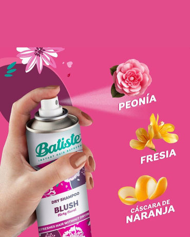 Batiste Shampoo en Seco aroma Blush 200 cc