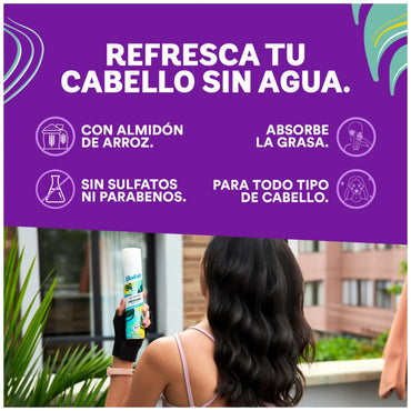 Batiste Shampoo en Seco aroma Original 200 cc