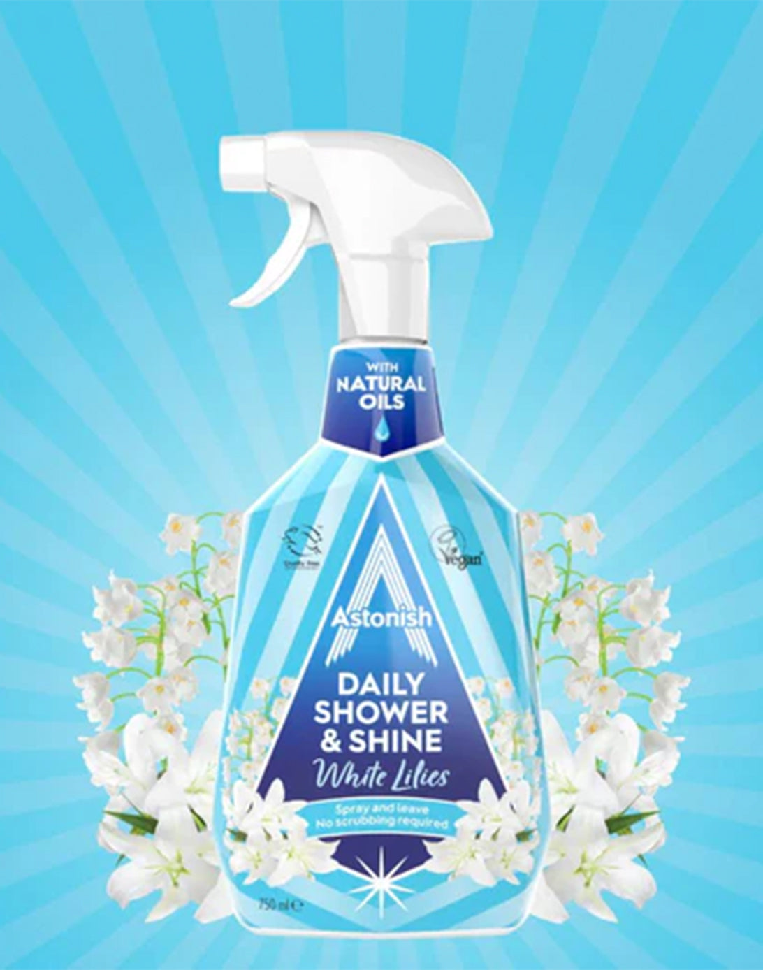 Astonish Limpiador Especialista Ducha Brillo Diario 750 ml