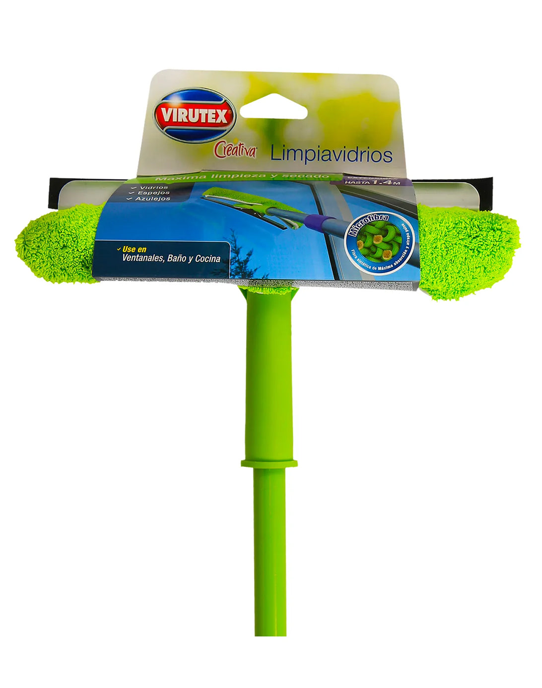 Virutex Set Limpia Vidrios Creativa 1 unid