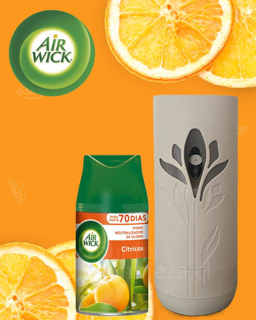 Airwick Freshmatic Full Aparato Citrico 1kit