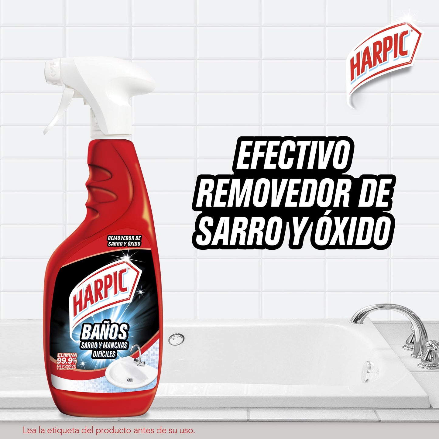 Harpic Harpic Baños Sarro y Manchas Difíciles 495 ml